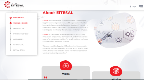 Eitesal New Website